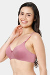Amante Padded Non Wired Full Coverage T-Shirt Bra - Mesa Rose — thumbnail 2